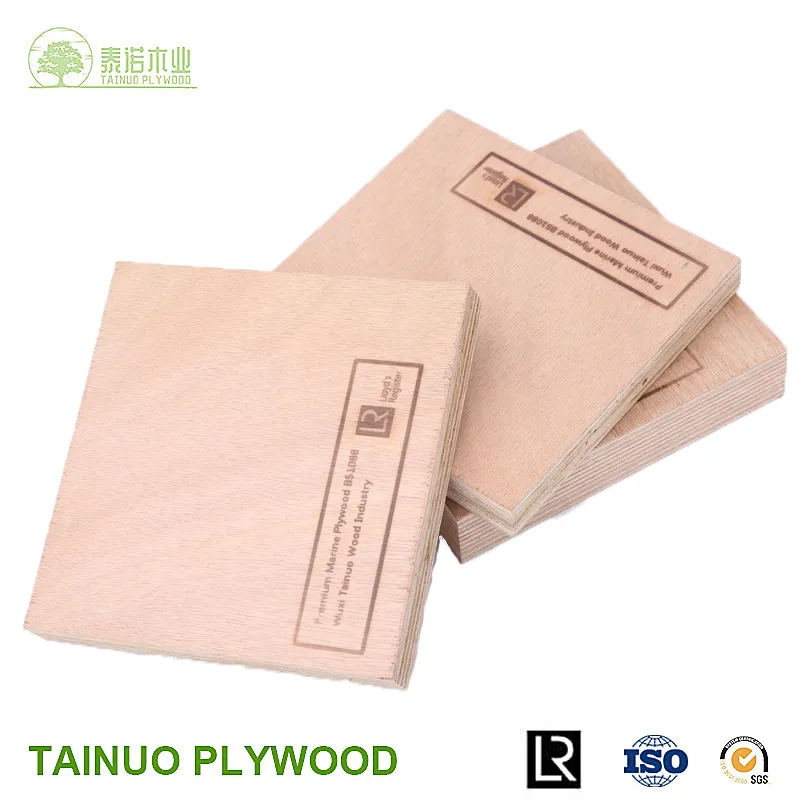 100% Okoume Marine Plywood Meet BS 1088