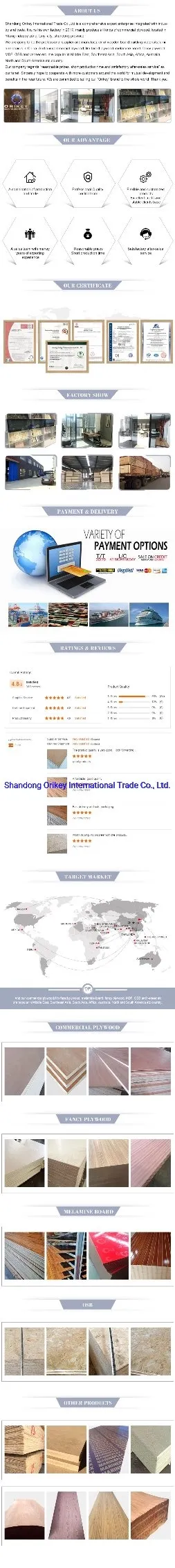 1220*2440*10mm OSB2 for Decoration Good Quality Mr Glue From Manufacture China