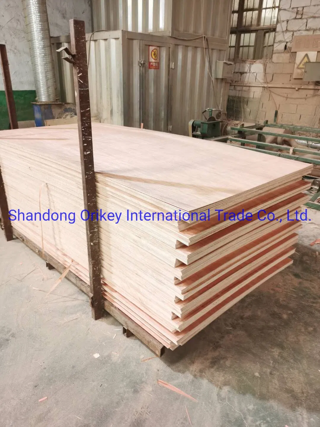 1220 *2440*18mm 2 Time Hot Press Commercial Plywood E0 Glue From Manufacture