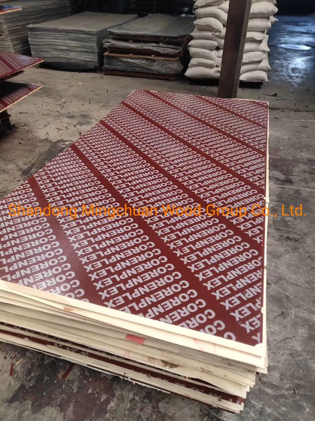 1220 *2440*18mm Red Film Faced Plywood WBP Glue Phenolic Board Construction Plywood