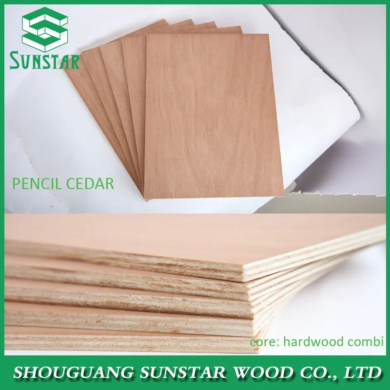 1220*2440*3.2mm 3.6mm, 5mm, 5.2mm Hardwood Core Natural Vennered Plywood