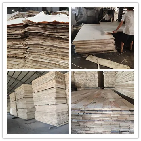 1220*2440 Melamine Laminated PVC Poplar Hardwood Core Full Core Finger Joint Core Plywood HDF for Construction, Furniture, Decoration, Packing