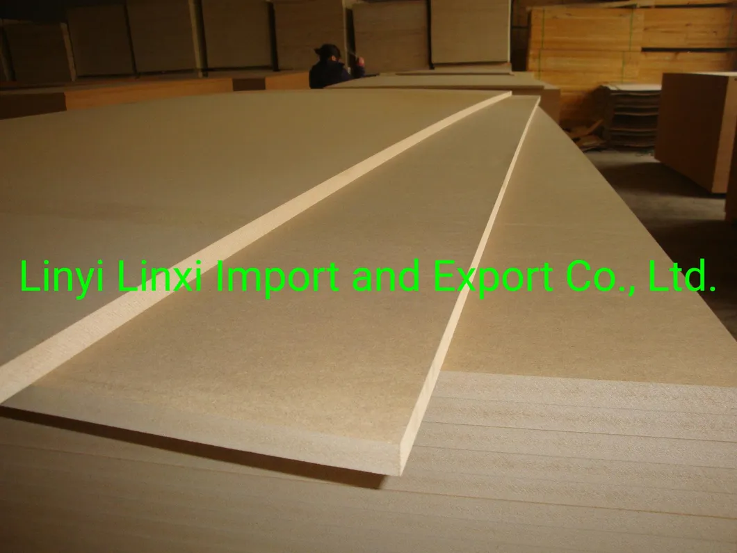 1220*2440 Size E2 Glue Plain MDF Board for Closet and Door