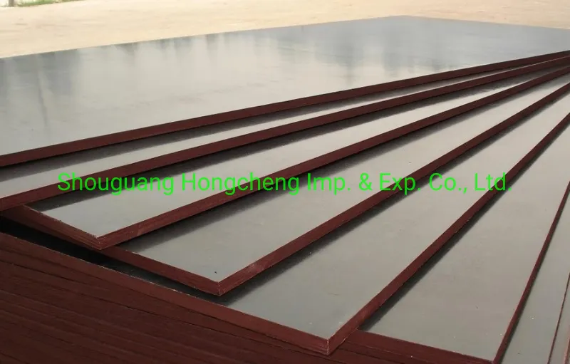 1220*2440mm/1200*2400mm 17mm Black/Brown/Red/Green Film Faced Plywood Board