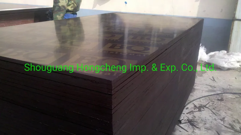 1220*2440mm/1200*2400mm 17mm Black/Brown/Red/Green Film Faced Plywood Board