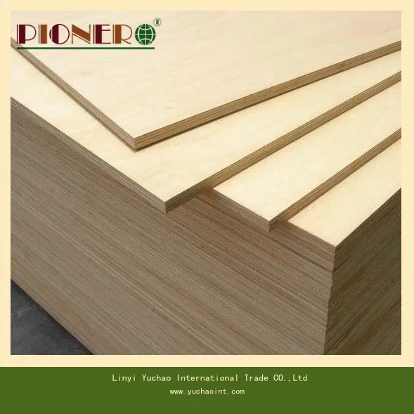 1220 *2440mm AA Grade Commercial Plywood for Furniture