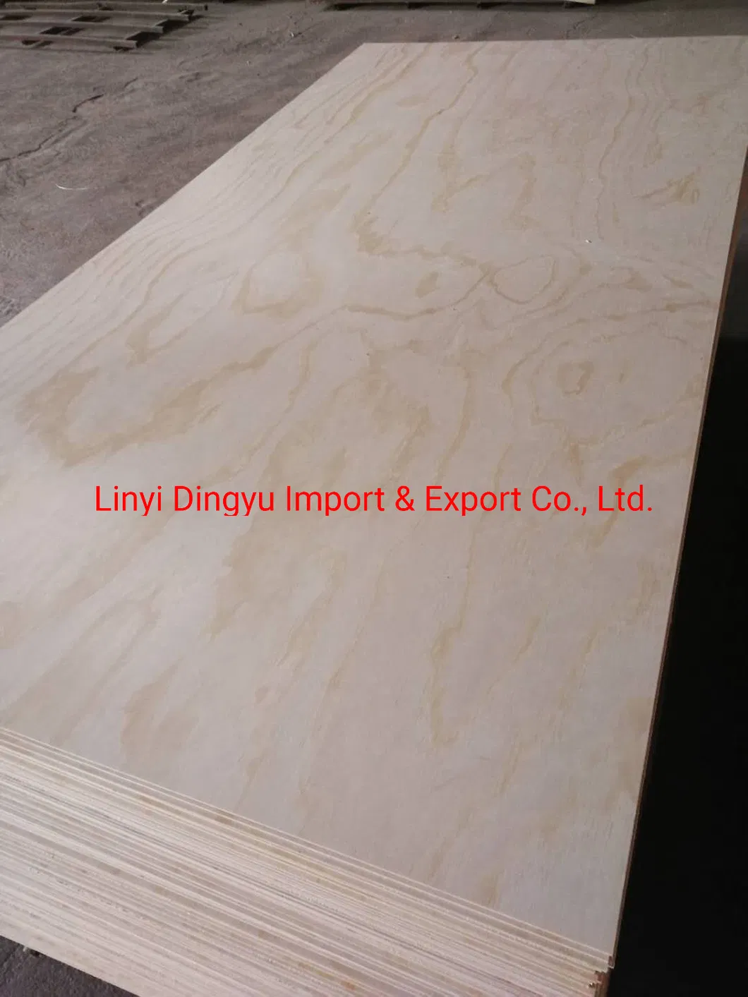 1220*2440mm Bintangor Commercial Plywood for Living Room Furniture