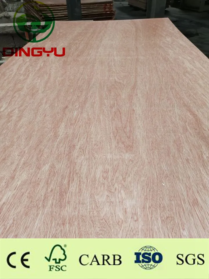 1220 *2440mm Bintangor Commercial Plywood for Living Room Furniture