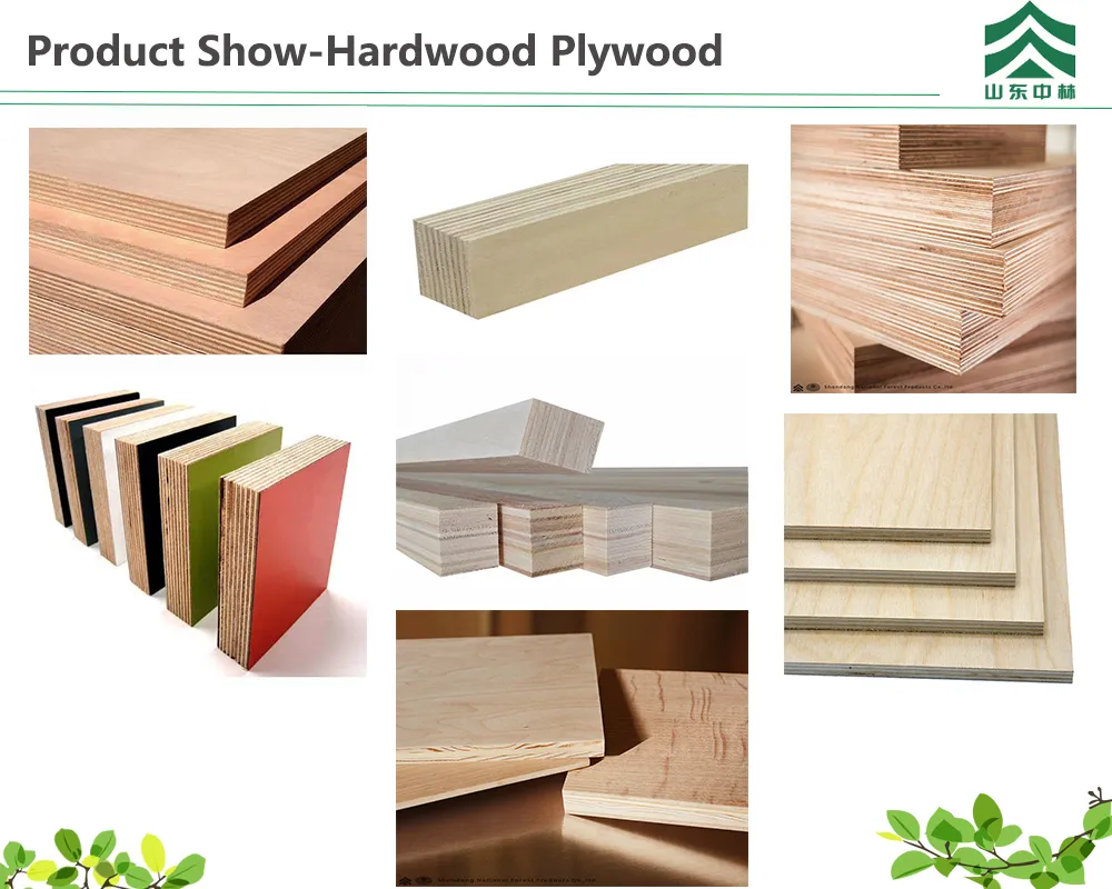 1220*2440mm Hardwood Bleached Commercial Wateproof Poplar Plywood
