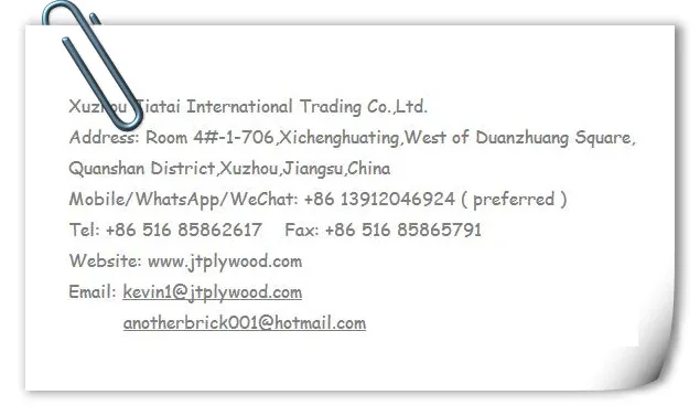 1220*2440mm Pencil cedar commercial plywood