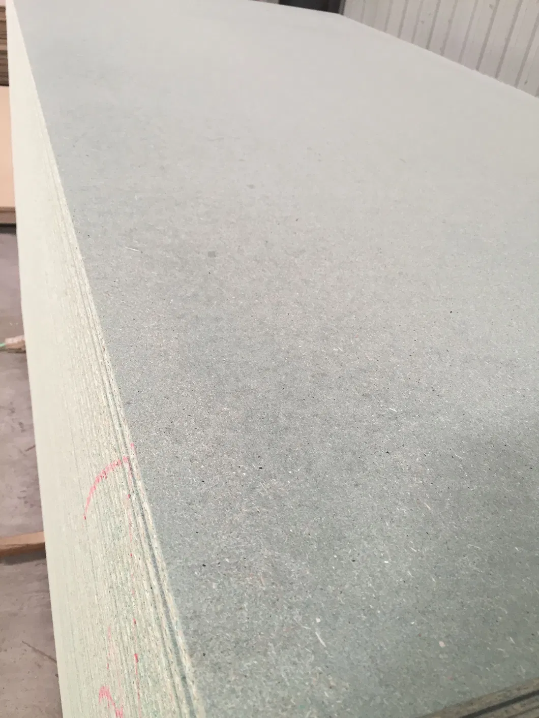 1220*2440mm Red Color Fireproof Particle Board Chipboard From China Factory