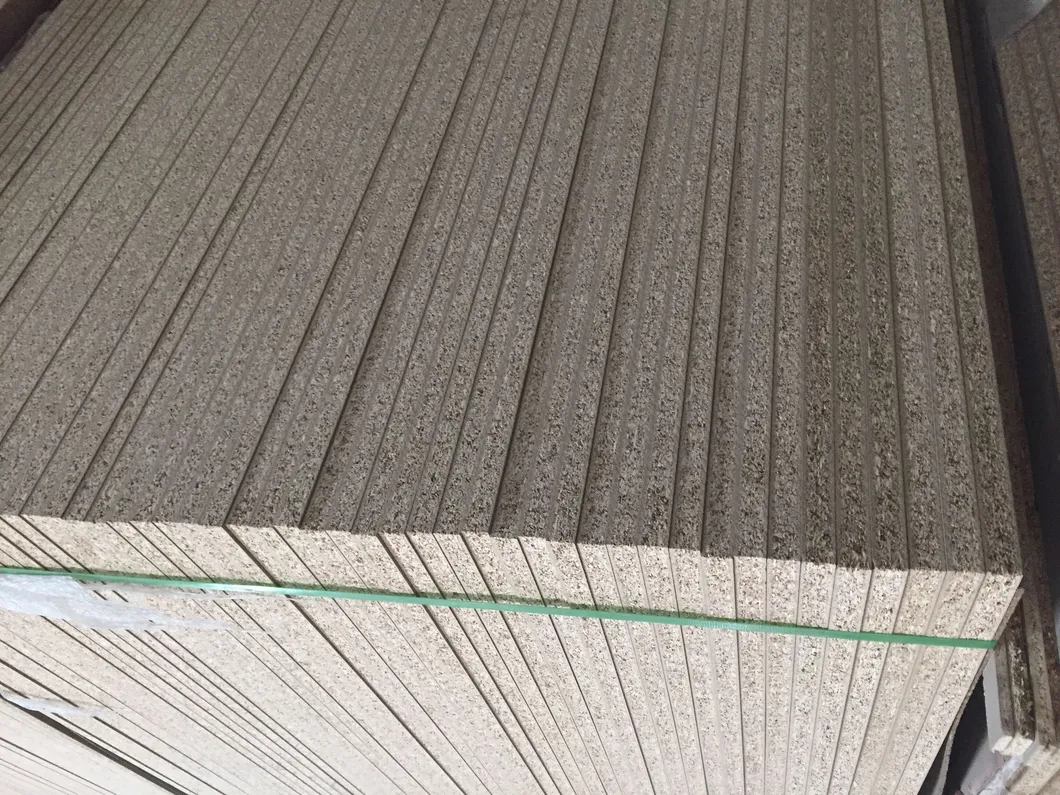 1220*2440mm Red Color Fireproof Particle Board Chipboard From China Factory