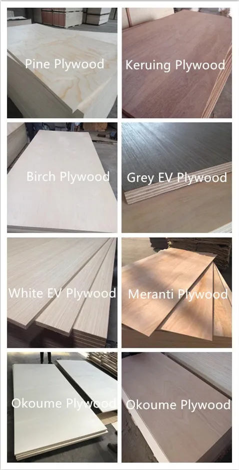 1220*2440mm WBP Melamine Phenolic Shuttering Film Faced Plywood