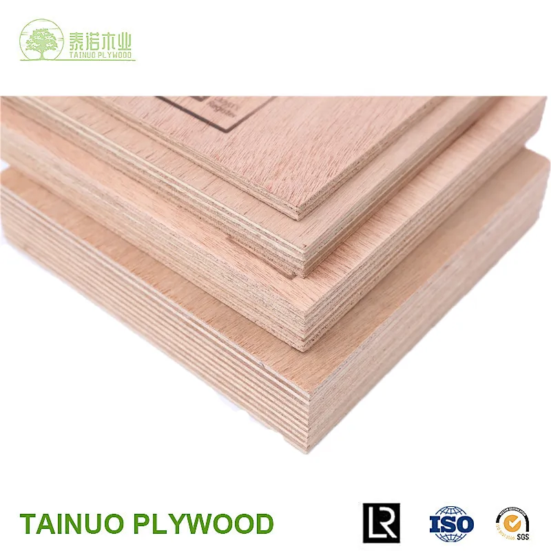 12mm Waterproof A Grade Okoume Wooden Plywood for Furniture