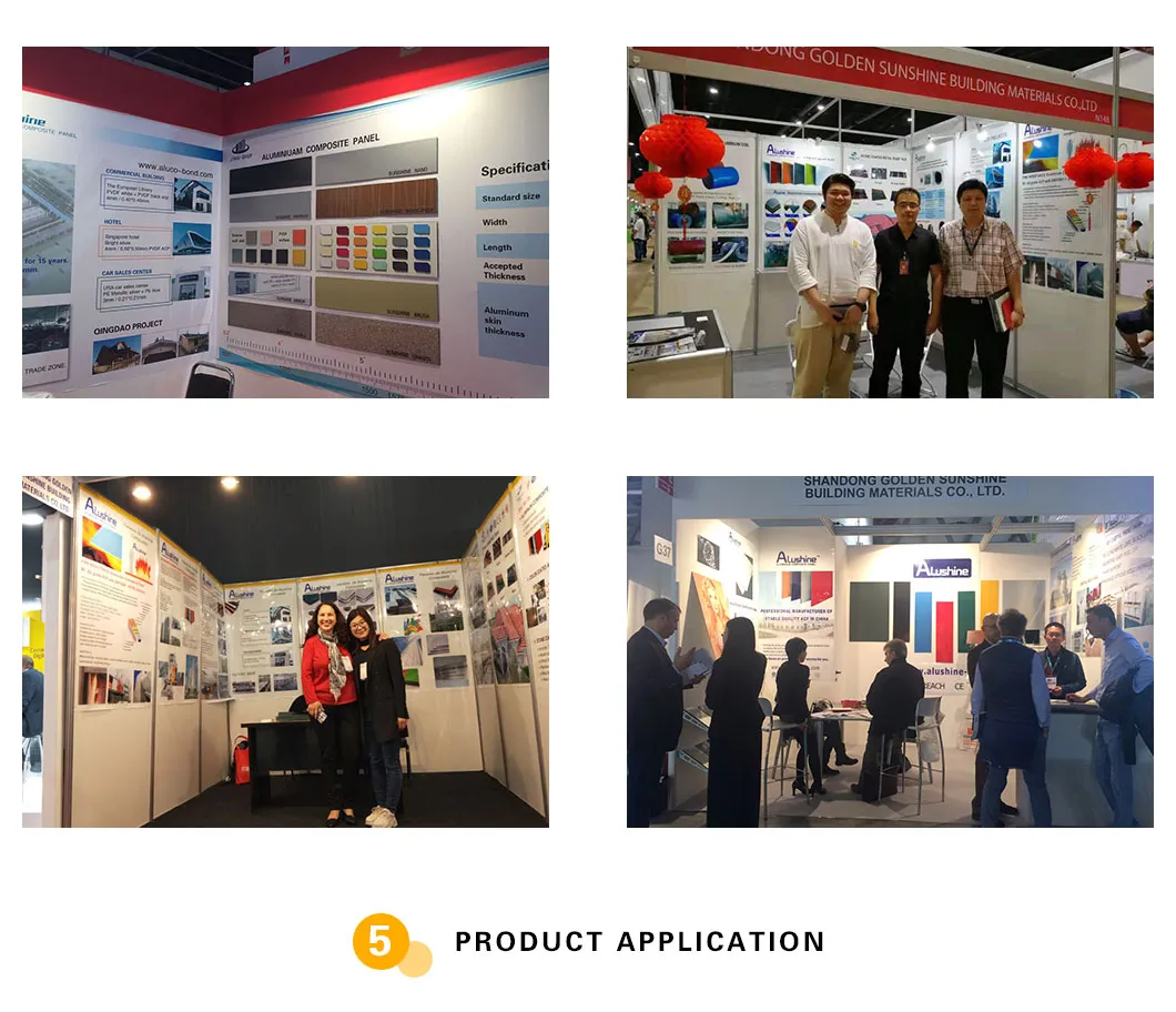 17 Year Experienced Aluminum Composite Panel Factory with 1220*2440mm