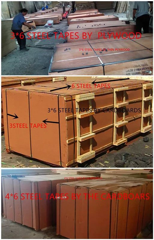 18*1220*2440mm Bakelized Plywood Panel for Shuttering