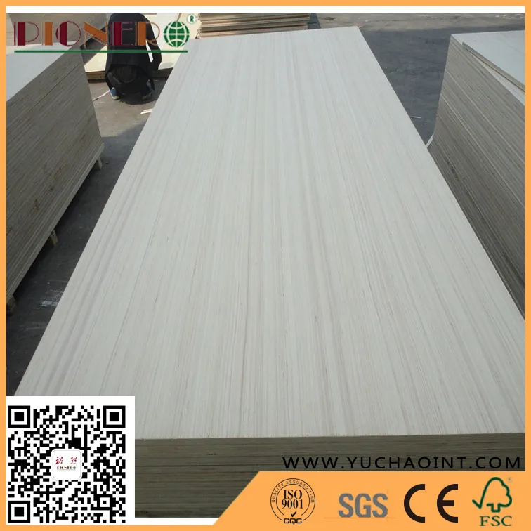 18 mm Engineered Poplar Veneer Face Commercial Plywood for Flooring