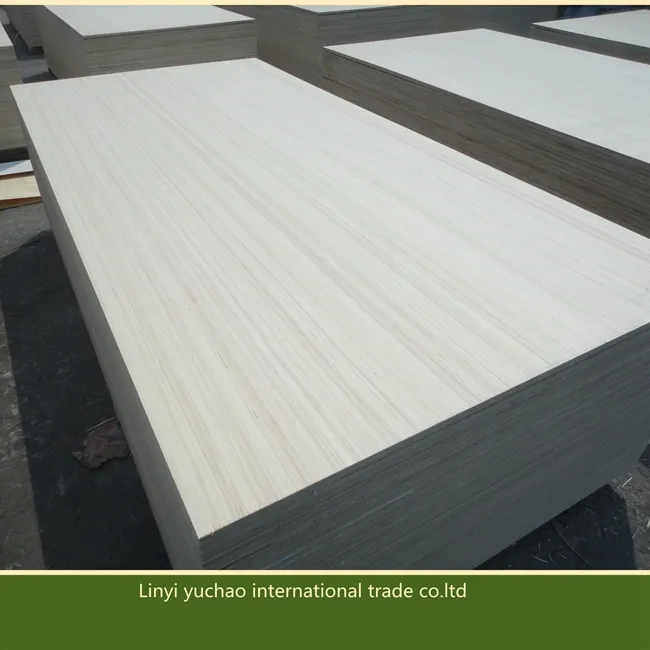 18 mm Engineered Poplar Veneer Face Commercial Plywood for Flooring