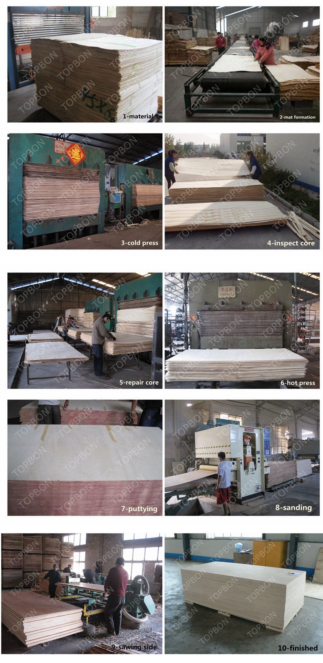 18mm Okoume Plywood for Furniture with BB/CC Grade Commercial Plywood