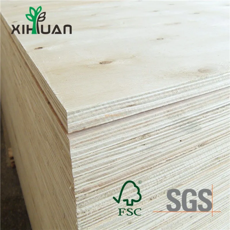 18mm Thickness Best Quality Poplar Birch Commercial Plywood for Furniture with Nice Price