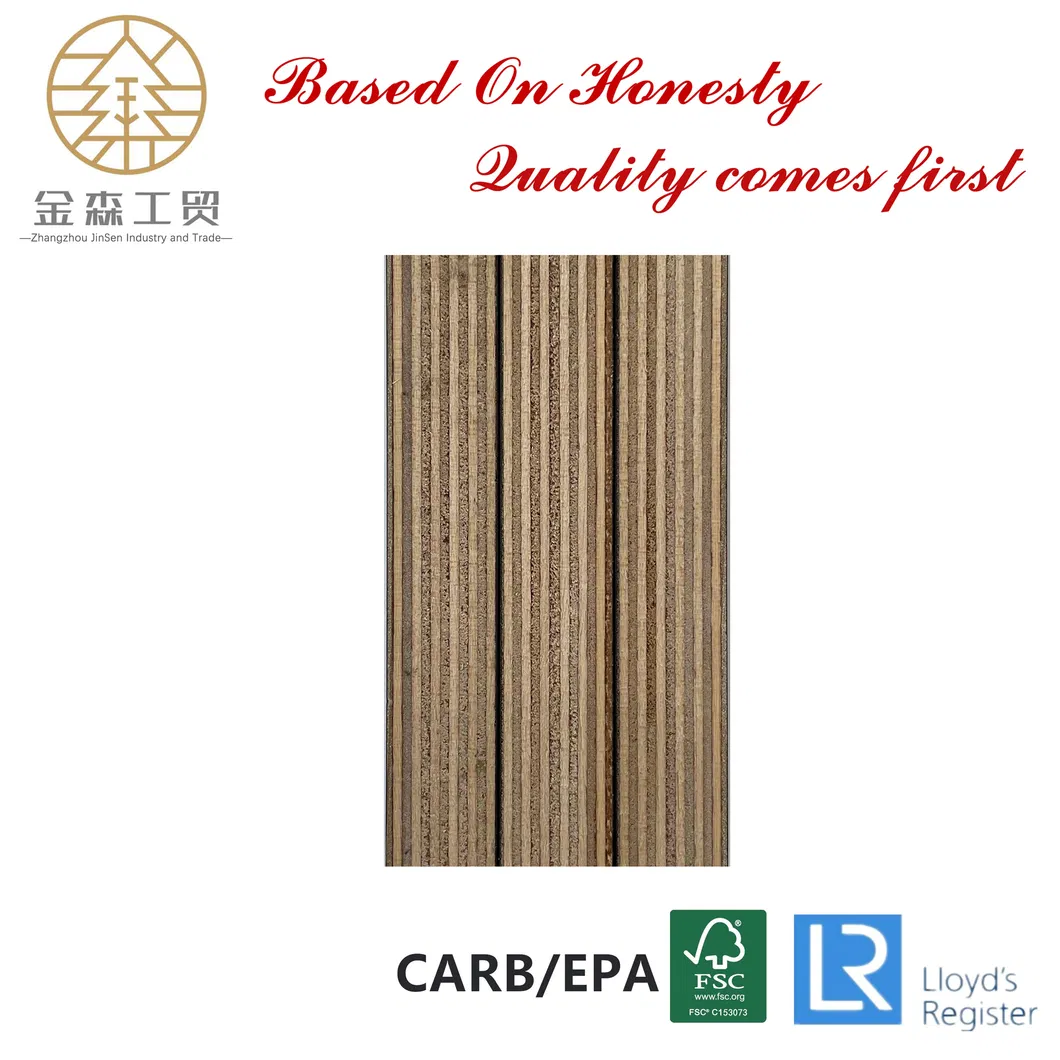 18mm Thickness Film Faced Plywood with Logo for Construction