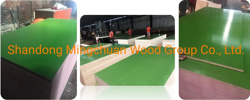 18mm Waterproof Plywood Formwork Shuttering Plex Film Faced Plywood