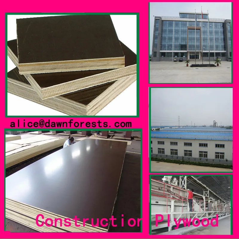 21mm*1220*2440mm Good Quality Marine Plywood for Construction Using
