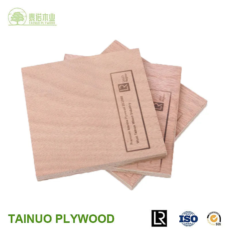 30mm 40mm Full Okoume Marine Plywood with Lr in China Factory