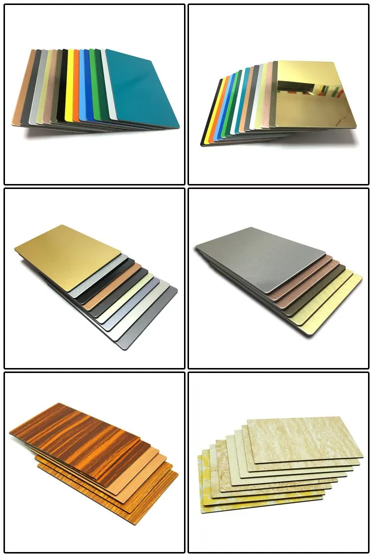 3mm/4mm Construction Material 1220*2440mm ACP / Aluminum Composite Panel