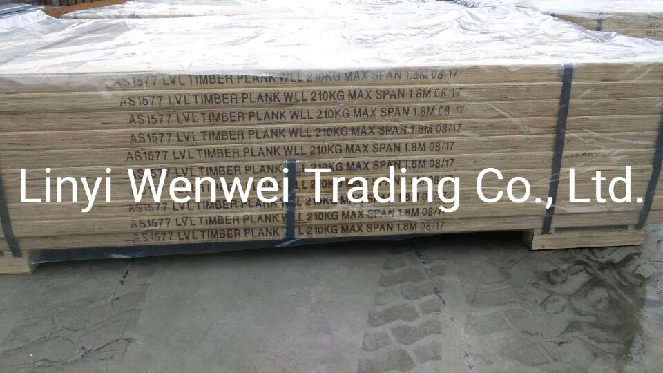 42× 225× 1800mm as 1577-2013 Standard LVL Scaffold Plank