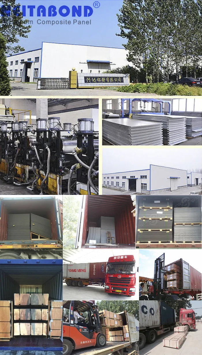 4mm Building Material Aluminum Composite Panel 1220*2440mm