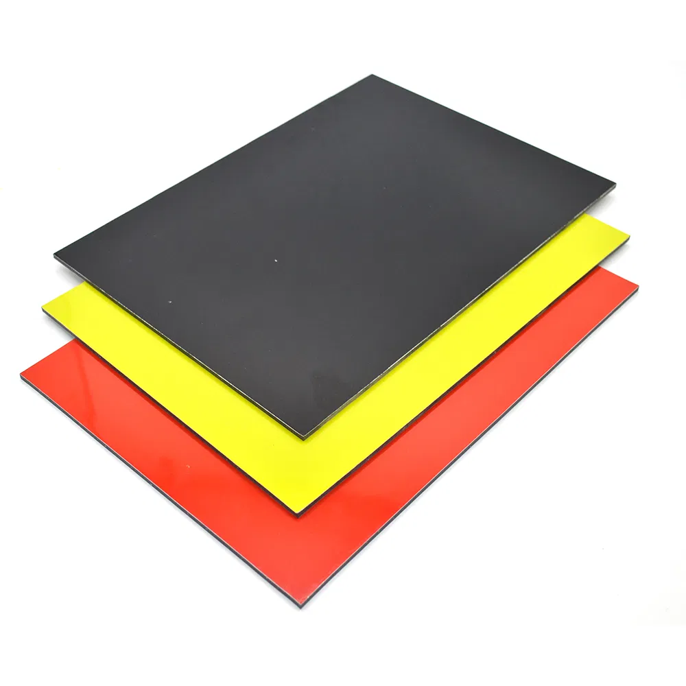 4mm High Glossy Black ACP for Interior Decorating