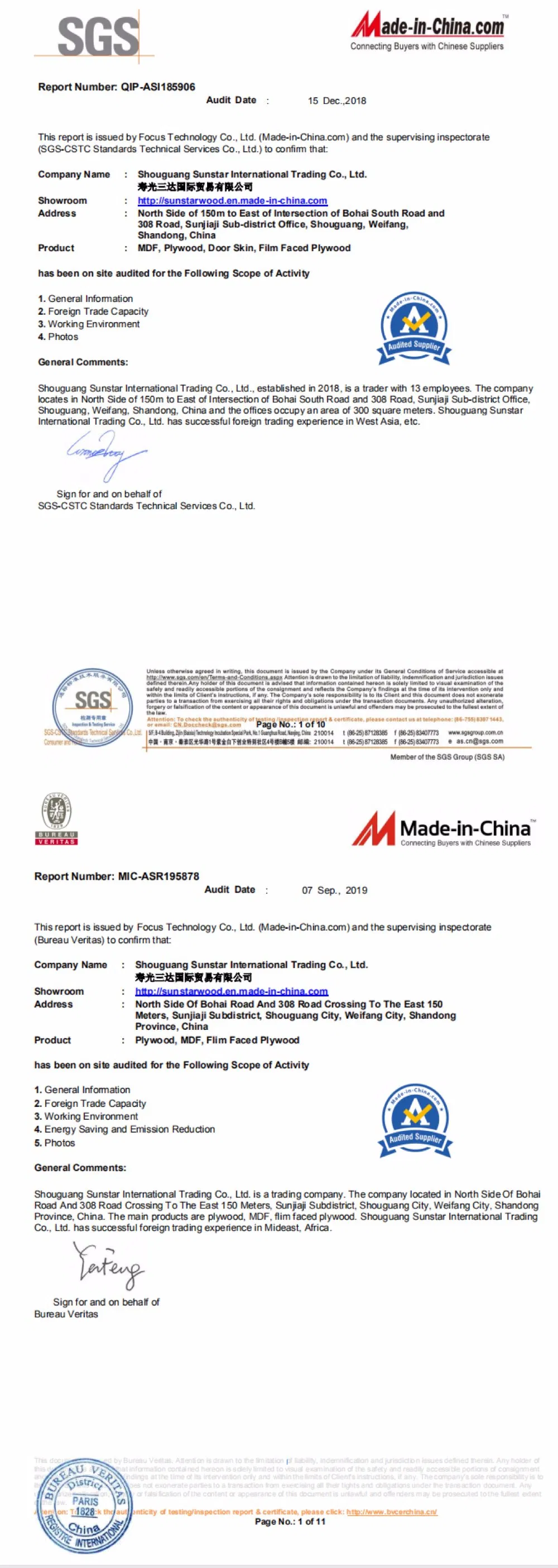 5mm Full Hybrid Core to Clone Wood Bottom