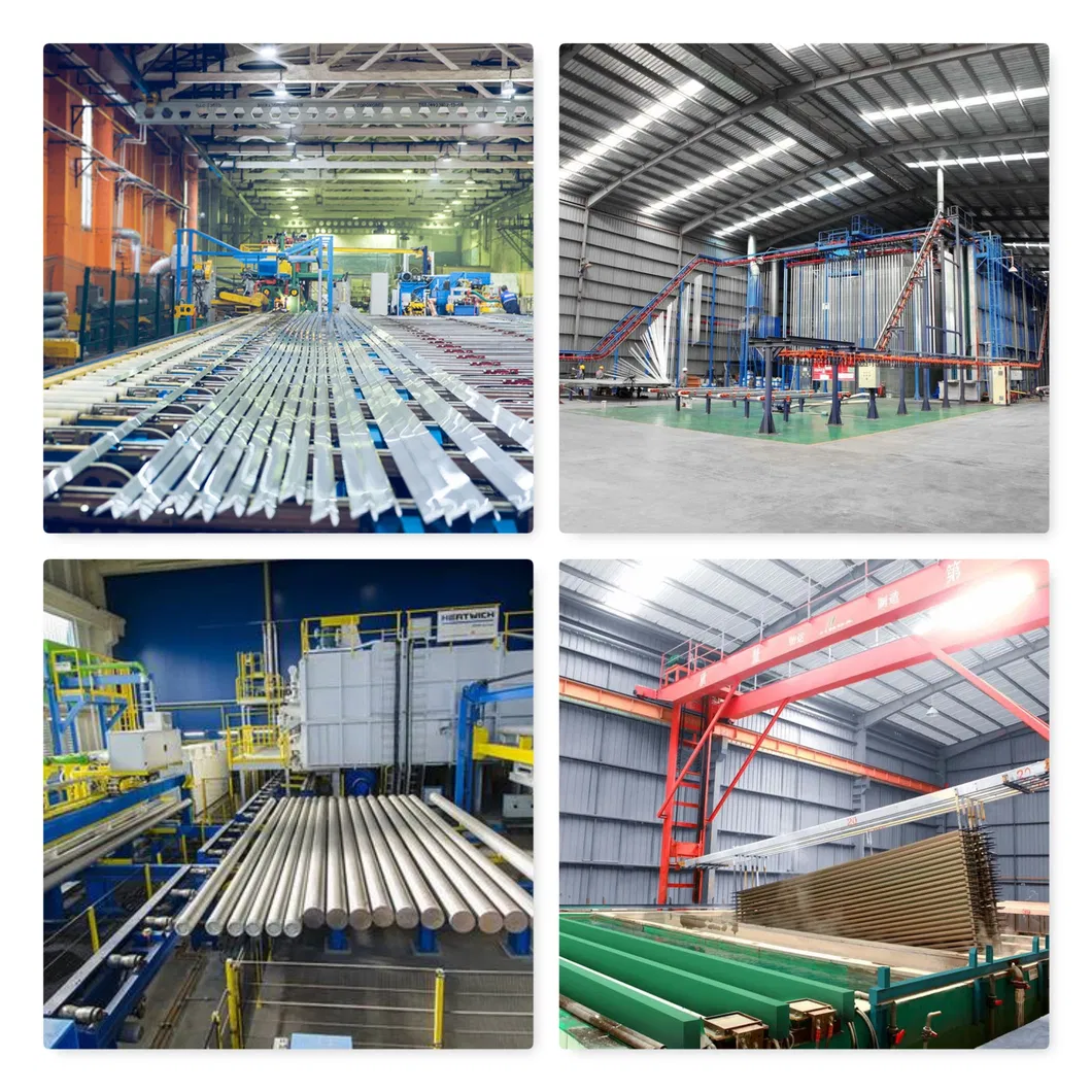 6000 Series Aluminium Extruded Products Industrial Aluminum Alloy Extrusions Profiles