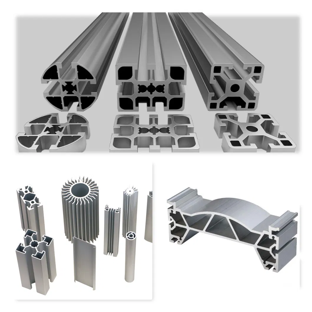 6000 Series Aluminium Extruded Products Industrial Aluminum Alloy Extrusions Profiles