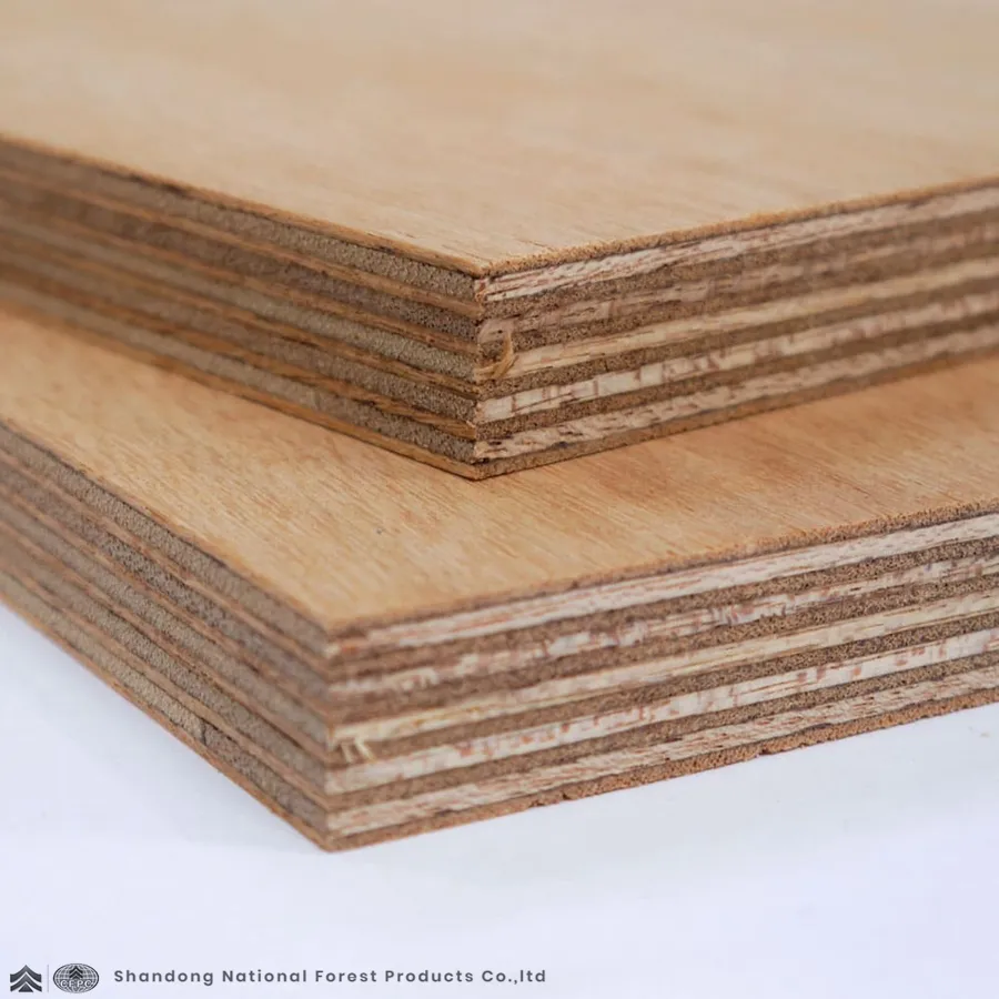 9mm Bamboo Melamine Board Fiberboard Shuttering Plywood 1220 *2440mm