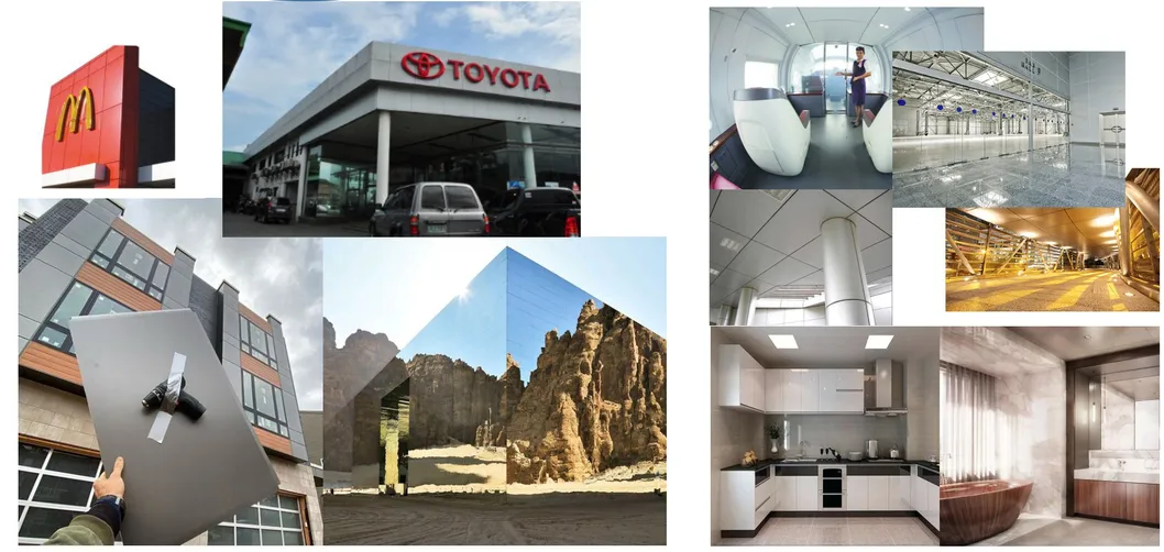 ACP PVDF Aluminum Composite Panel Sandwich Panel