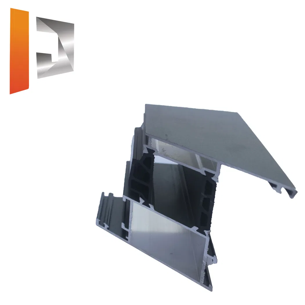 Aluminium 6063 6061 Extruded Profile for Casement Window and Doors