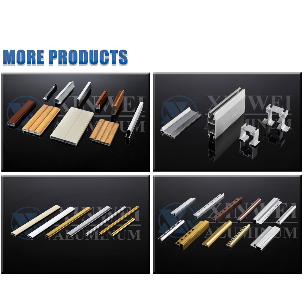 Aluminum Roller Shutter Indoor Profile for United Arab Emirates