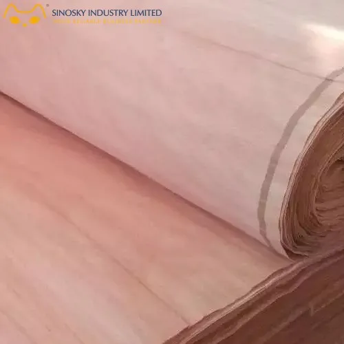 Birch Pine Bintangor Plb Okume Natural Face Veneer for Commercial Plywood at Wholesale Price