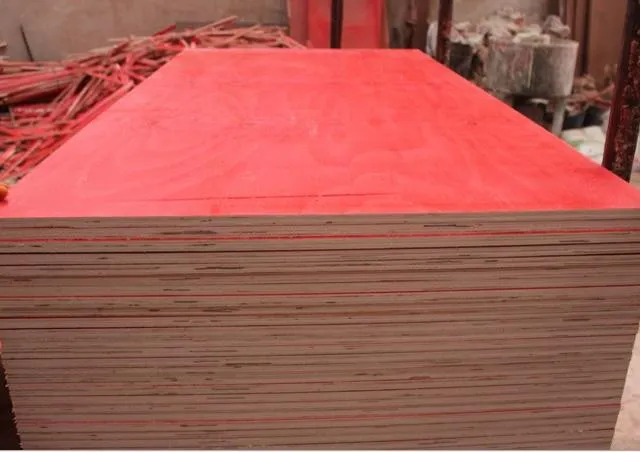 Black/Brown Film Faced Plywood for Decoration with Good Quality