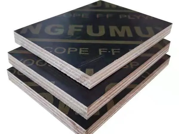 Black Film Faced Plywood Shuttering Plywood Marine Plywood for Construction/ Jgf0005