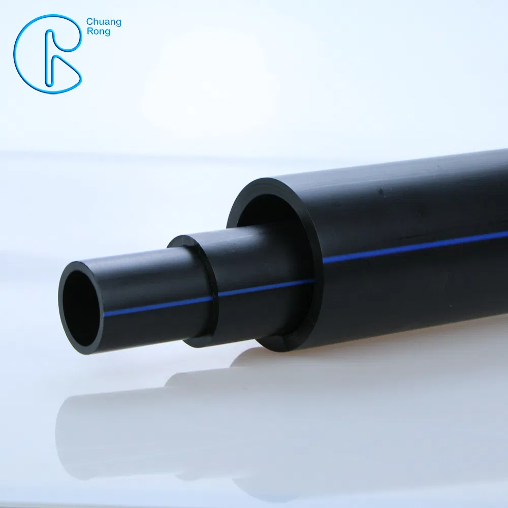 Black HDPE Water Drainage Pipe