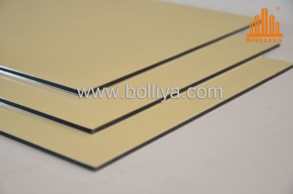 Bolliya RoHS Certificated Polyester Brushed Aluminum Composite Panel