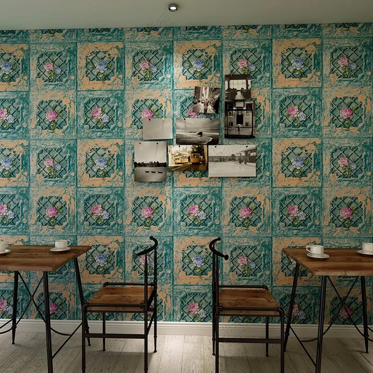 Cheap Price Interior Wall Decorative Italian Damask Wallpaper