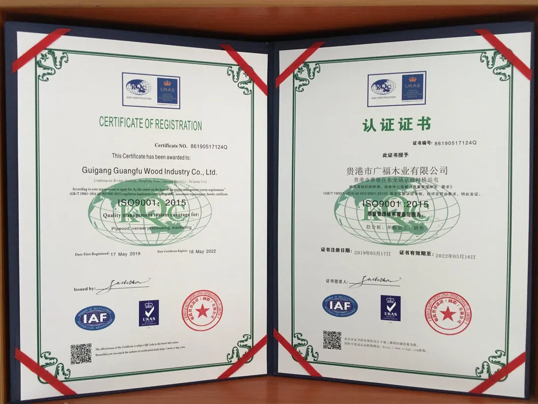 China Factory Film Faced Plywood Phenolic Board Formwork Plywood Marine Plywood for Construction/GF0194