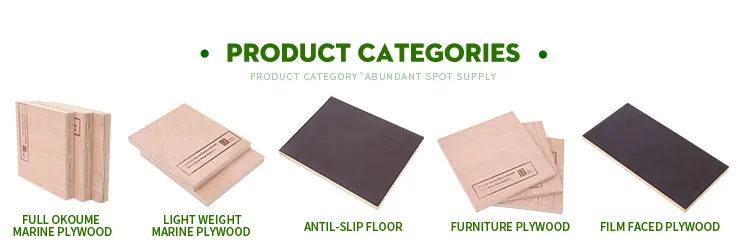 China Sale Poplar Plywood Sheet Manufacturer