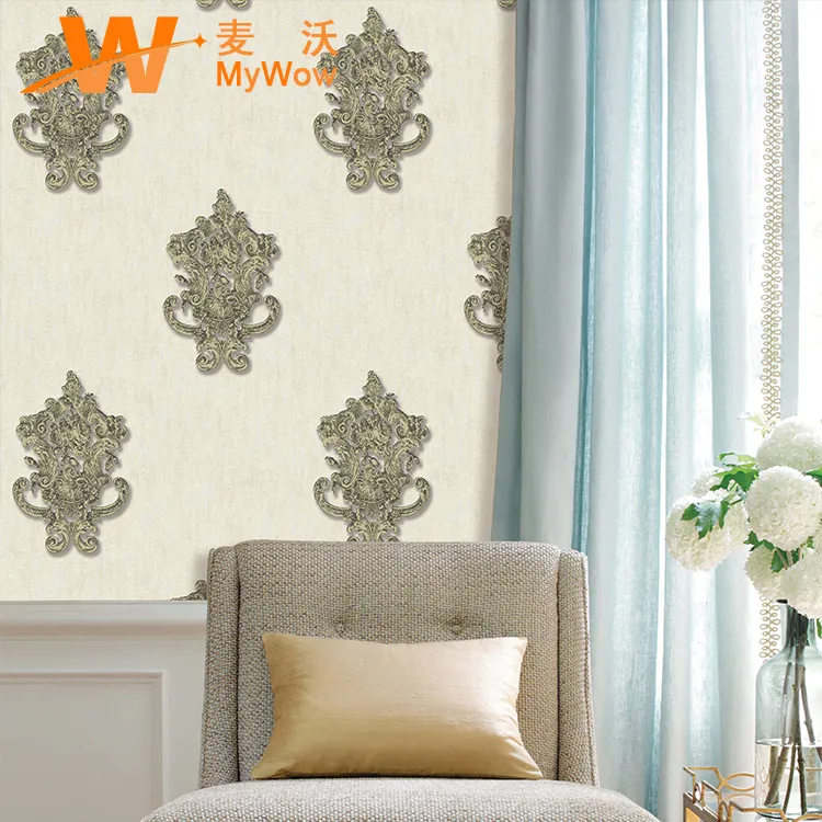 Classic Italy Wallpaper Design PVC Wallpaper for Home Decor
