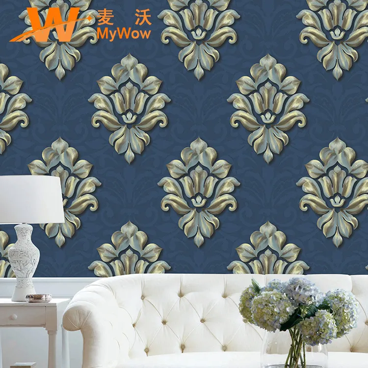 Classic Italy Wallpaper Design PVC Wallpaper for Home Decor