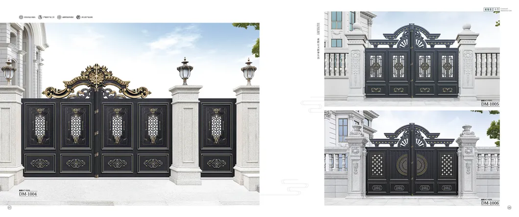 Compound Wall Manual Aluminium Sliding Main Gate